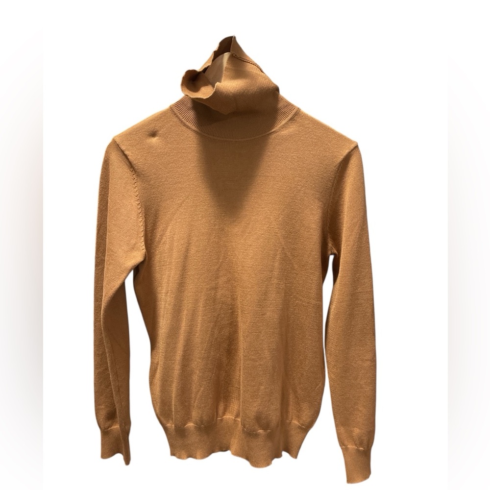 Madison Grey Rust Turtle Neck LS Sweater